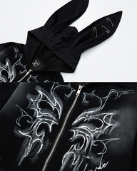 Gothic Bunny Ear Hoodie