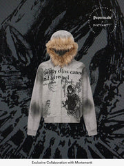 Mortemartt Graphic Hooded Jacket