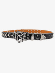Rhinestone Skull Belt - 1668