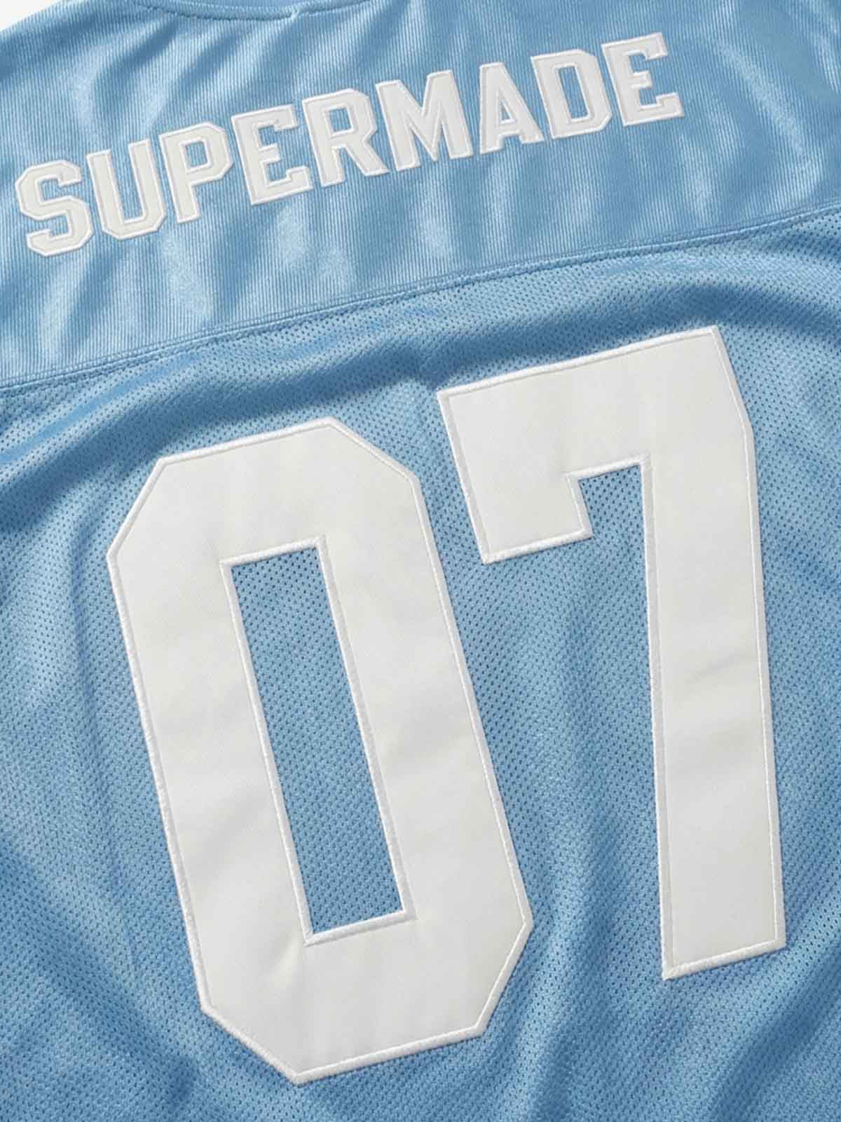 Jersey Loose Satin Stitching Sports T-Shirt