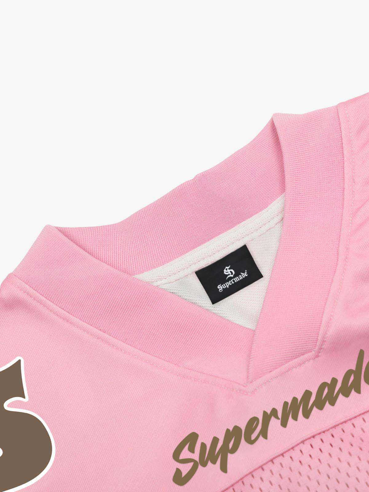 Pink Flame Print Jersey T-shirt