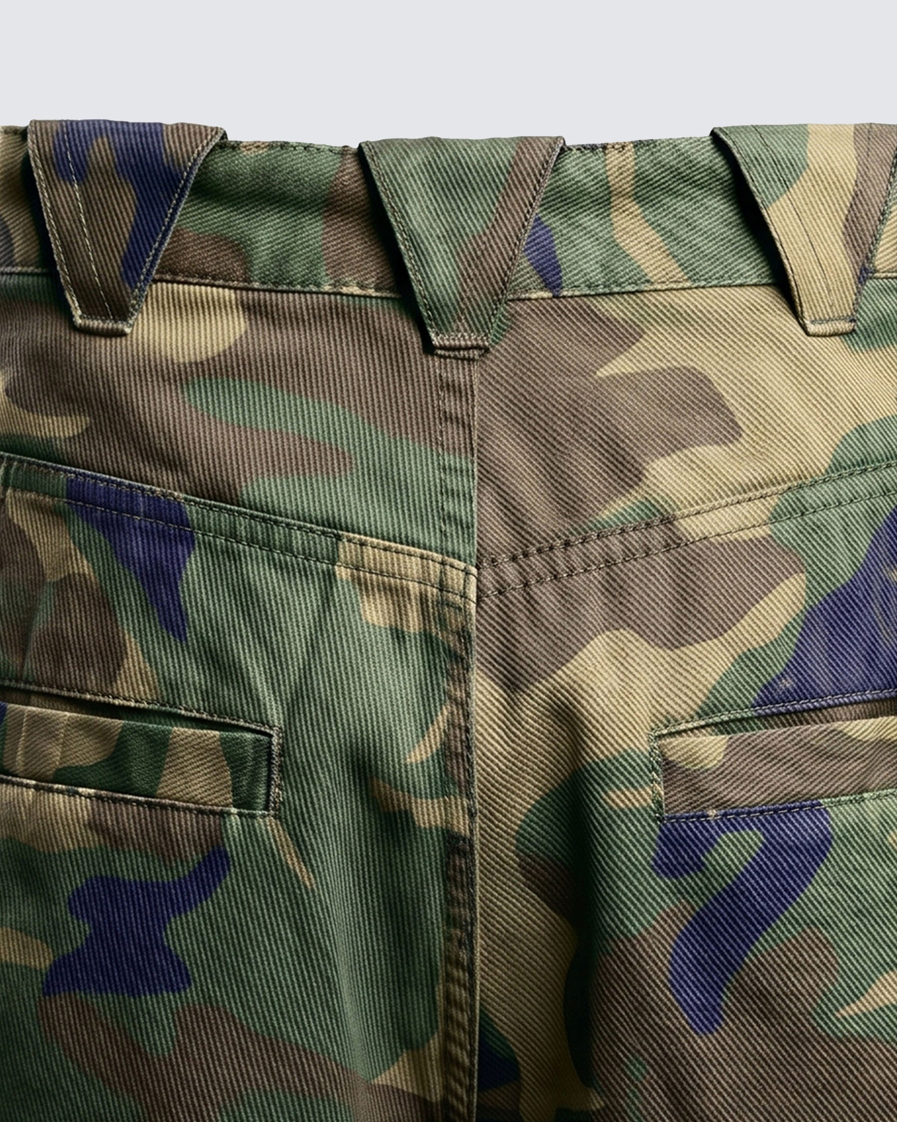 New Y2K Camo Multi-Pocket Wide Leg Cargo Pants