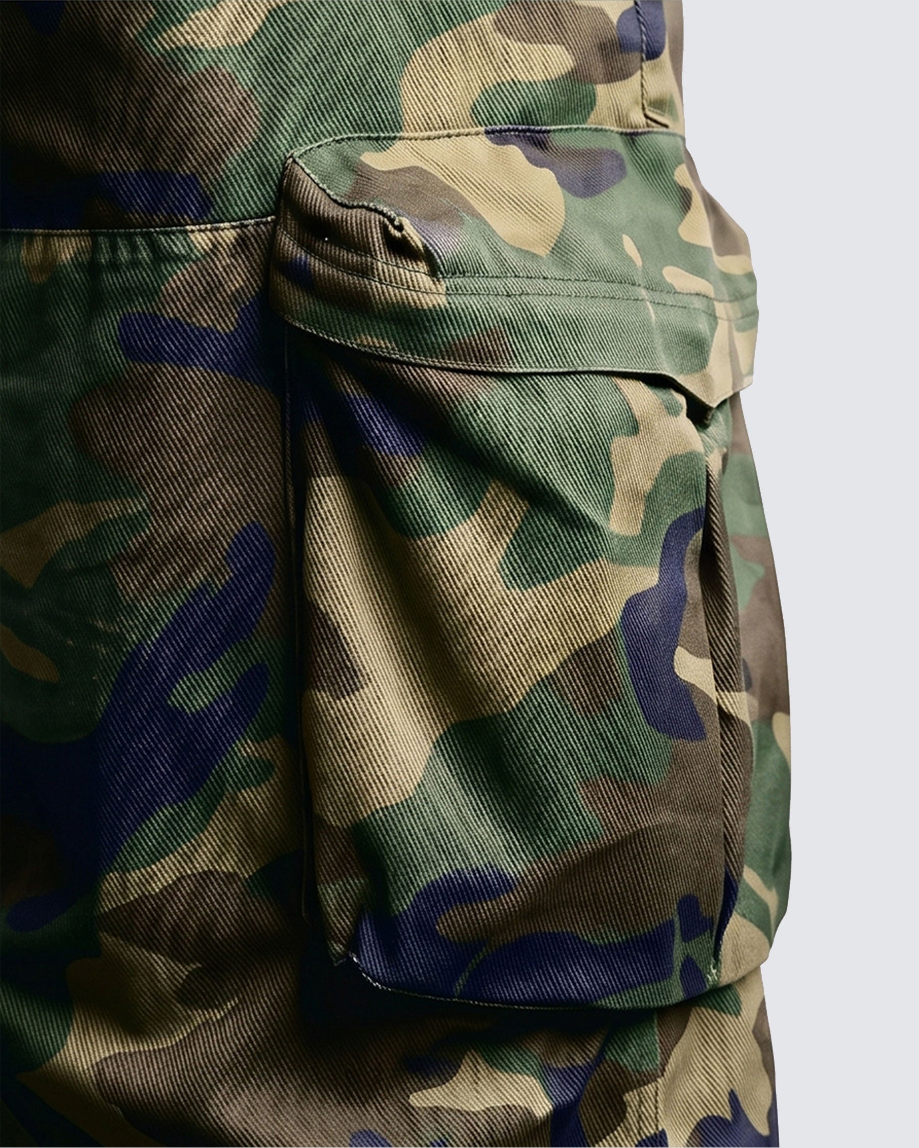 New Y2K Camo Multi-Pocket Wide Leg Cargo Pants