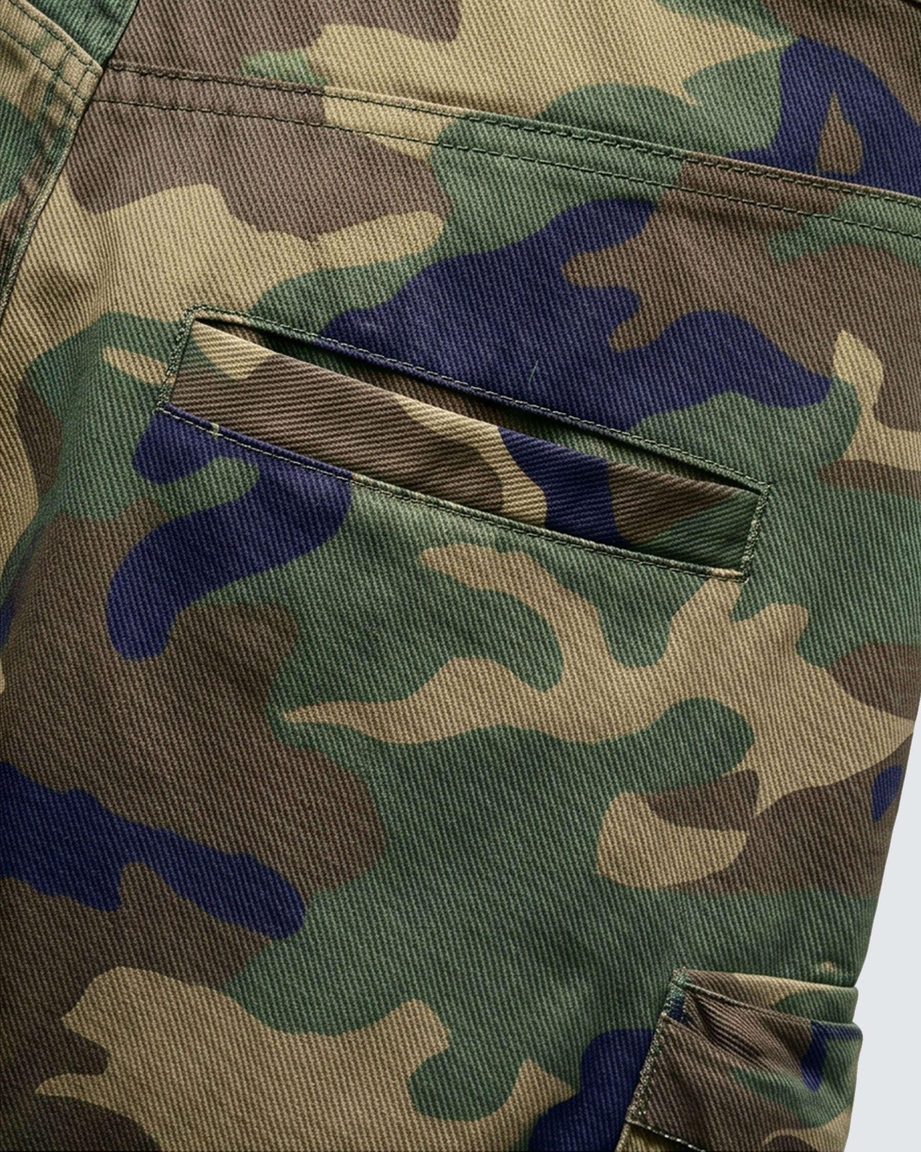 New Y2K Camo Multi-Pocket Wide Leg Cargo Pants