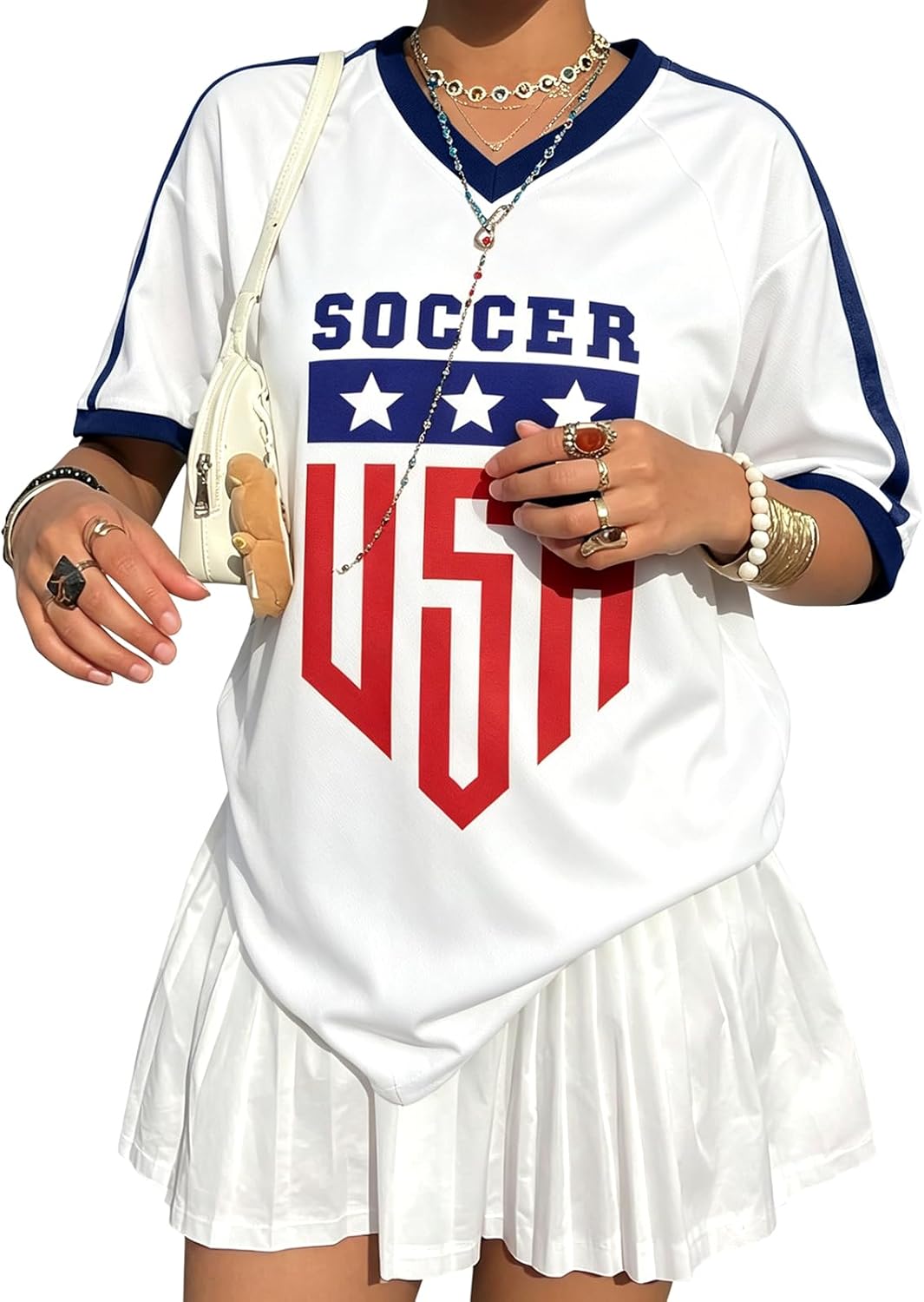 Game Day Ready: Women’s 2026 V-Neck Jersey