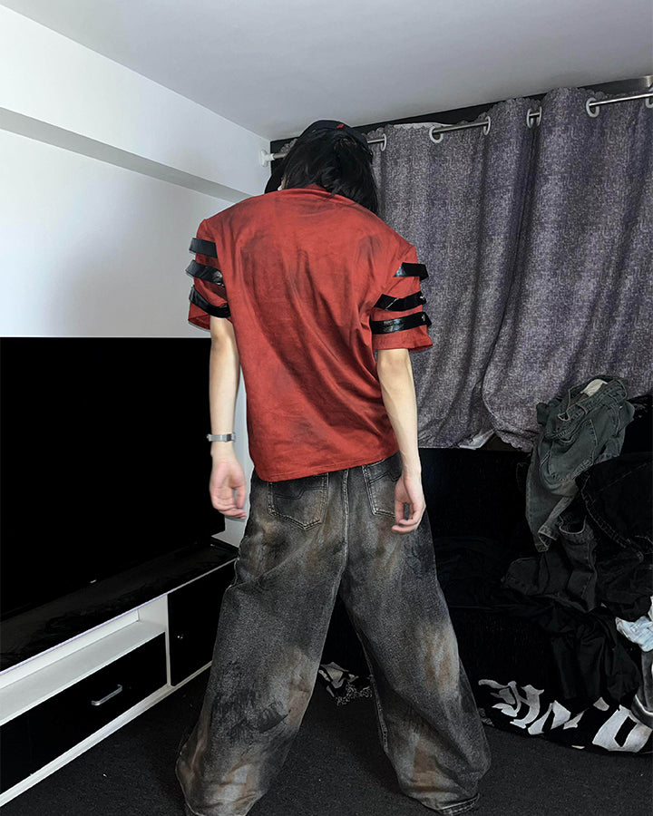 Vintage Rivet Short Sleeve T-Shirt