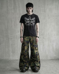 New Y2K Camo Multi-Pocket Wide Leg Cargo Pants