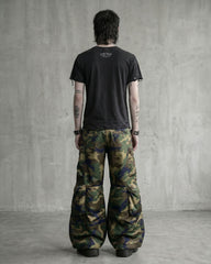 New Y2K Camo Multi-Pocket Wide Leg Cargo Pants