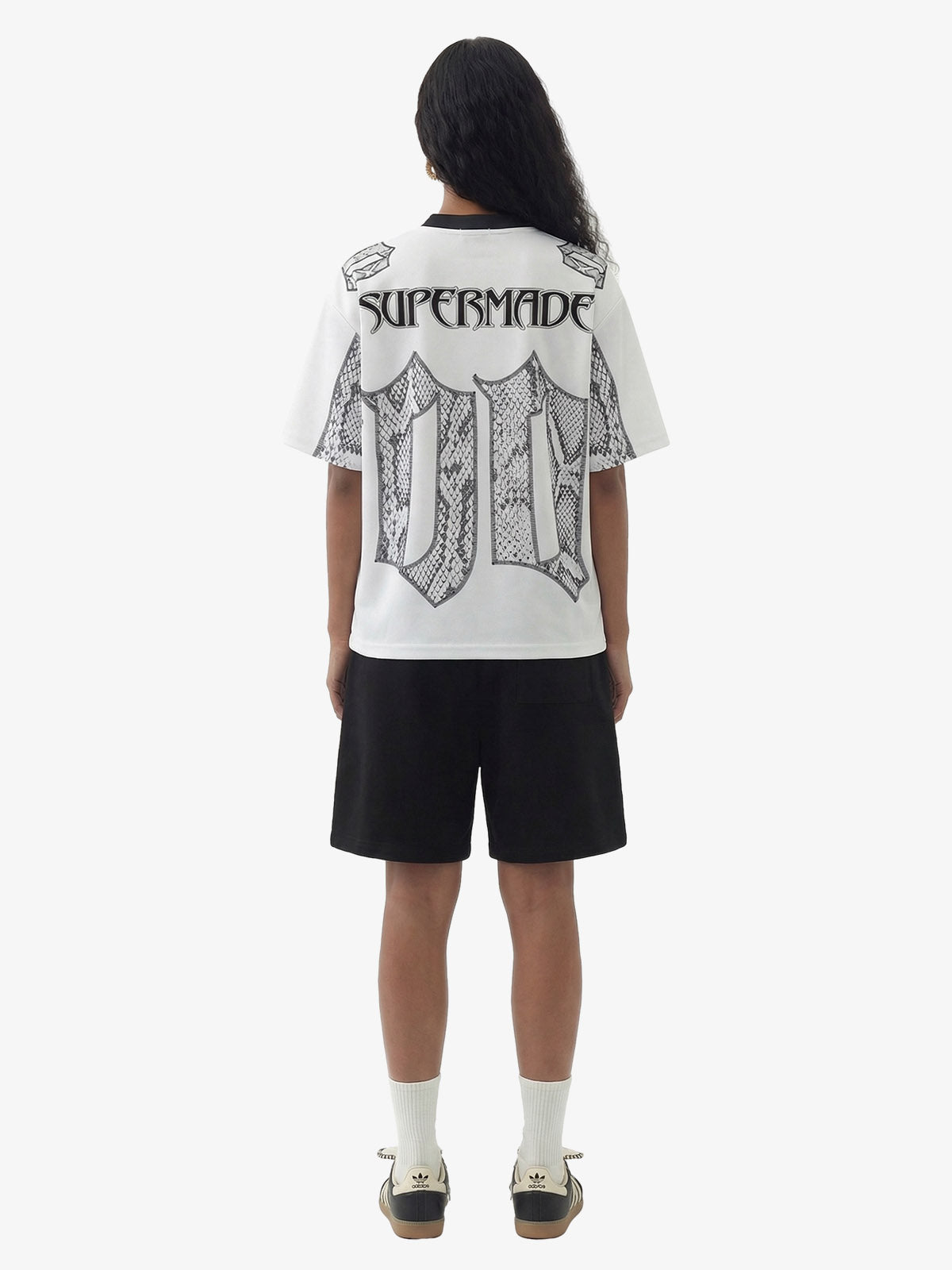 Jersey Style Snake Print T-Shirt