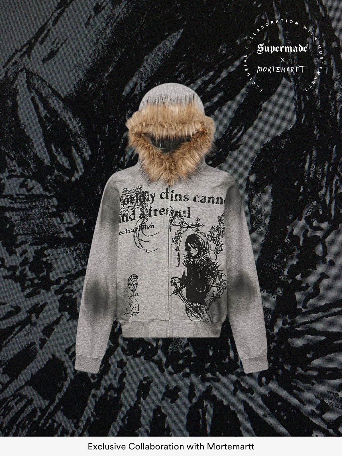 Mortemartt Graphic Hooded Jacket