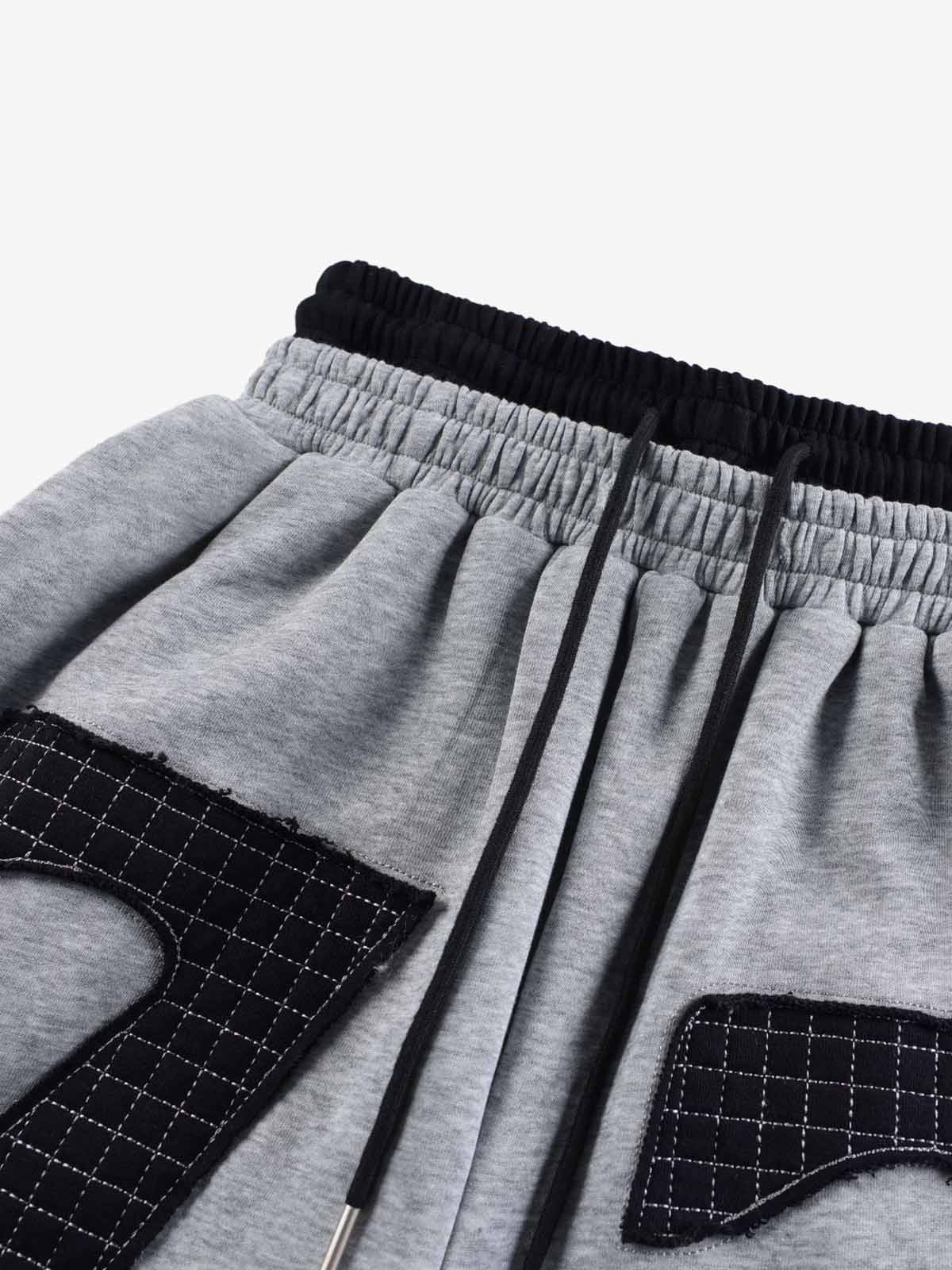Double-Waisted Ruched Sweatpants