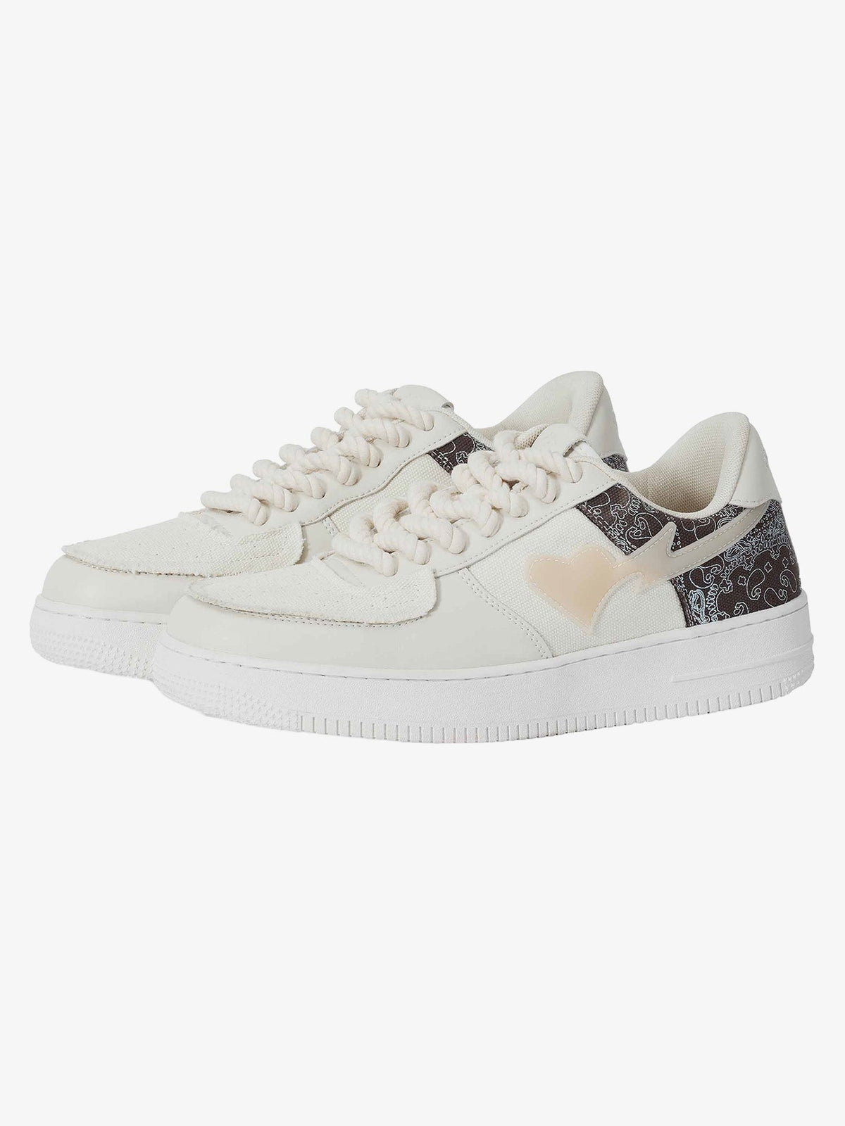 Retro High Street Men's Low Top Skate Shoes