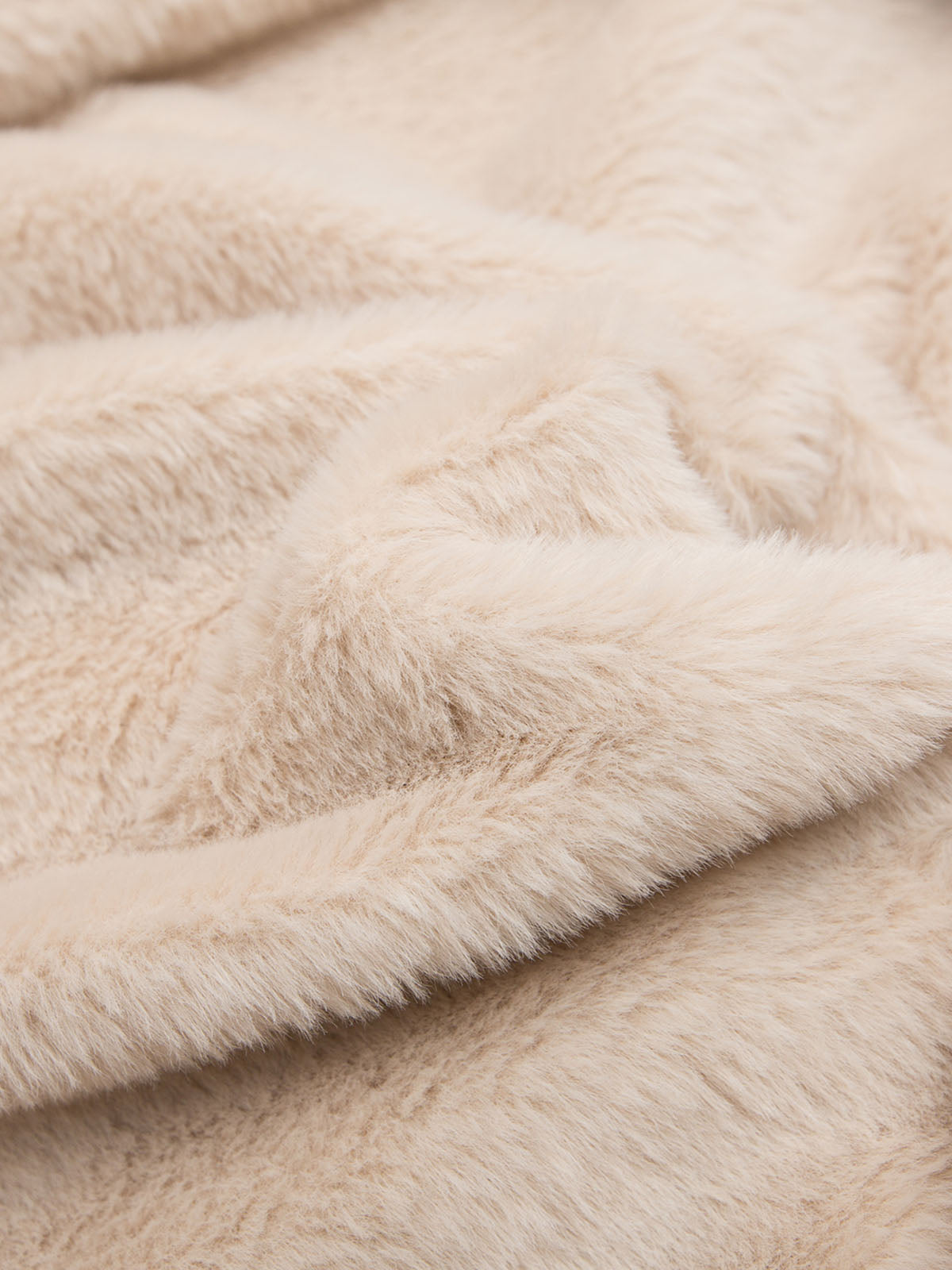 Faux Fur Lined Zip Up Winter Hooded Bomber Jacket