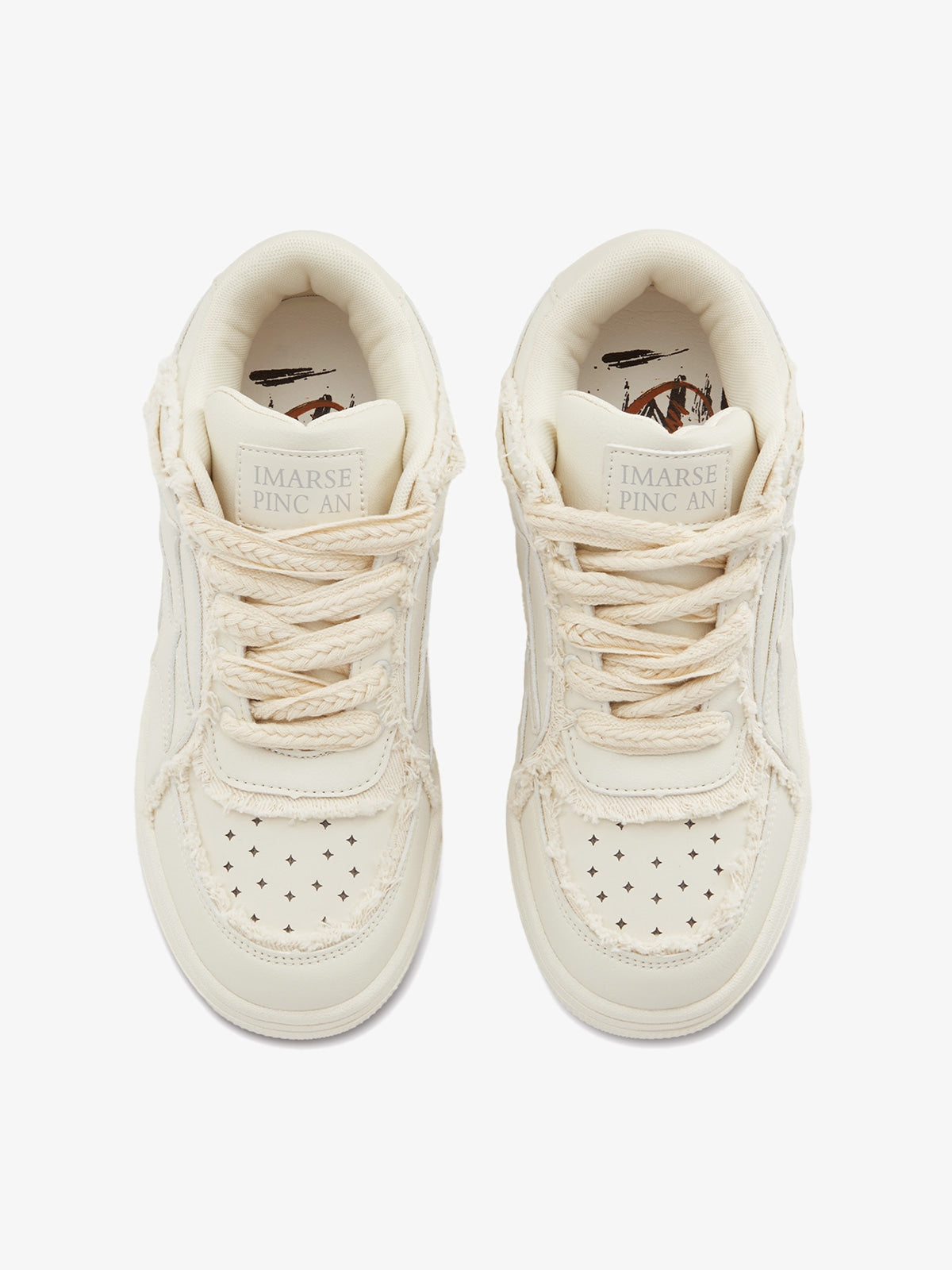 Thesupermade Casual White Board Shoes - 1466