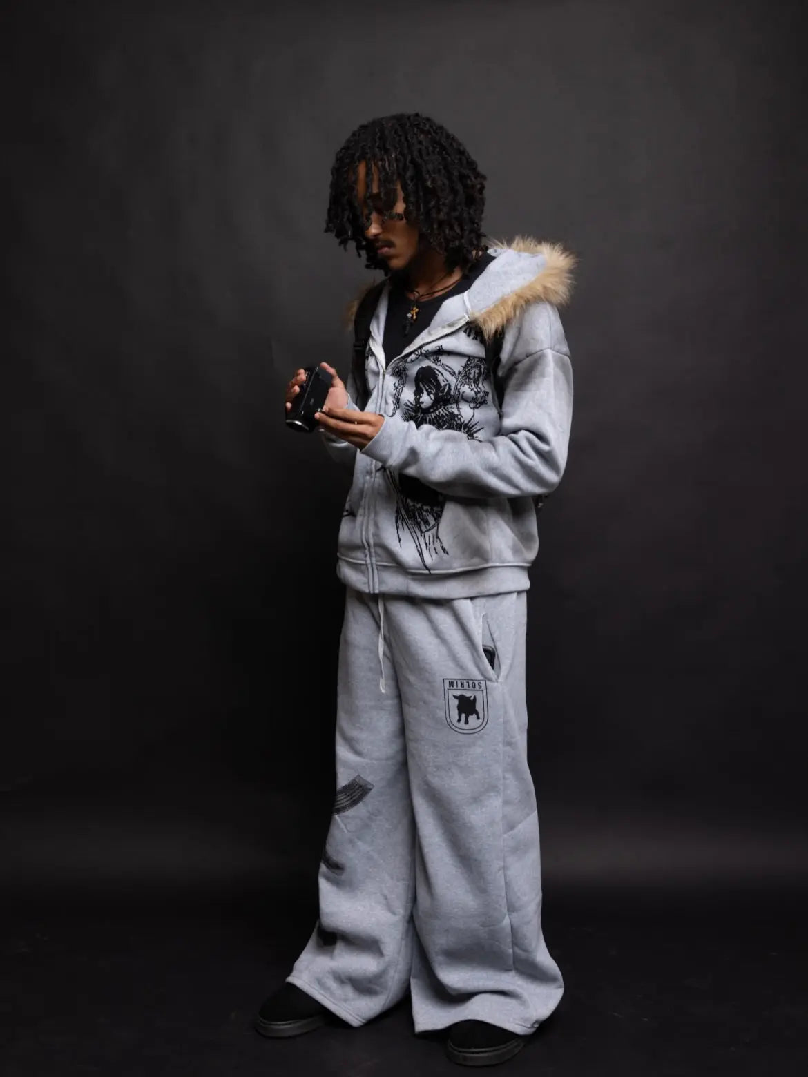 Mortemartt Graphic Hooded Jacket